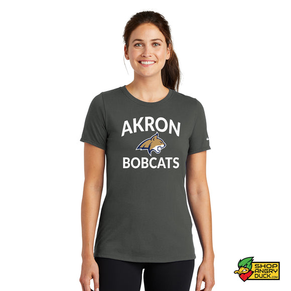 Akron Bobcats Basketball Nike Ladies Cotton/Poly T-Shirt