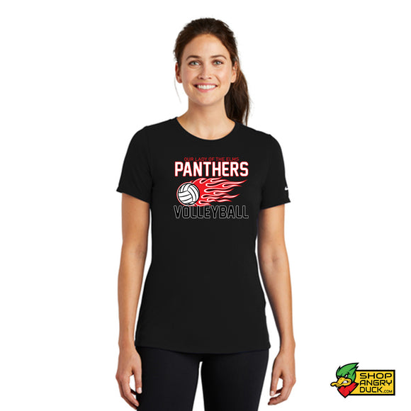 Our Lady of the Elms Volleyball Nike Ladies Fitted T-shirt