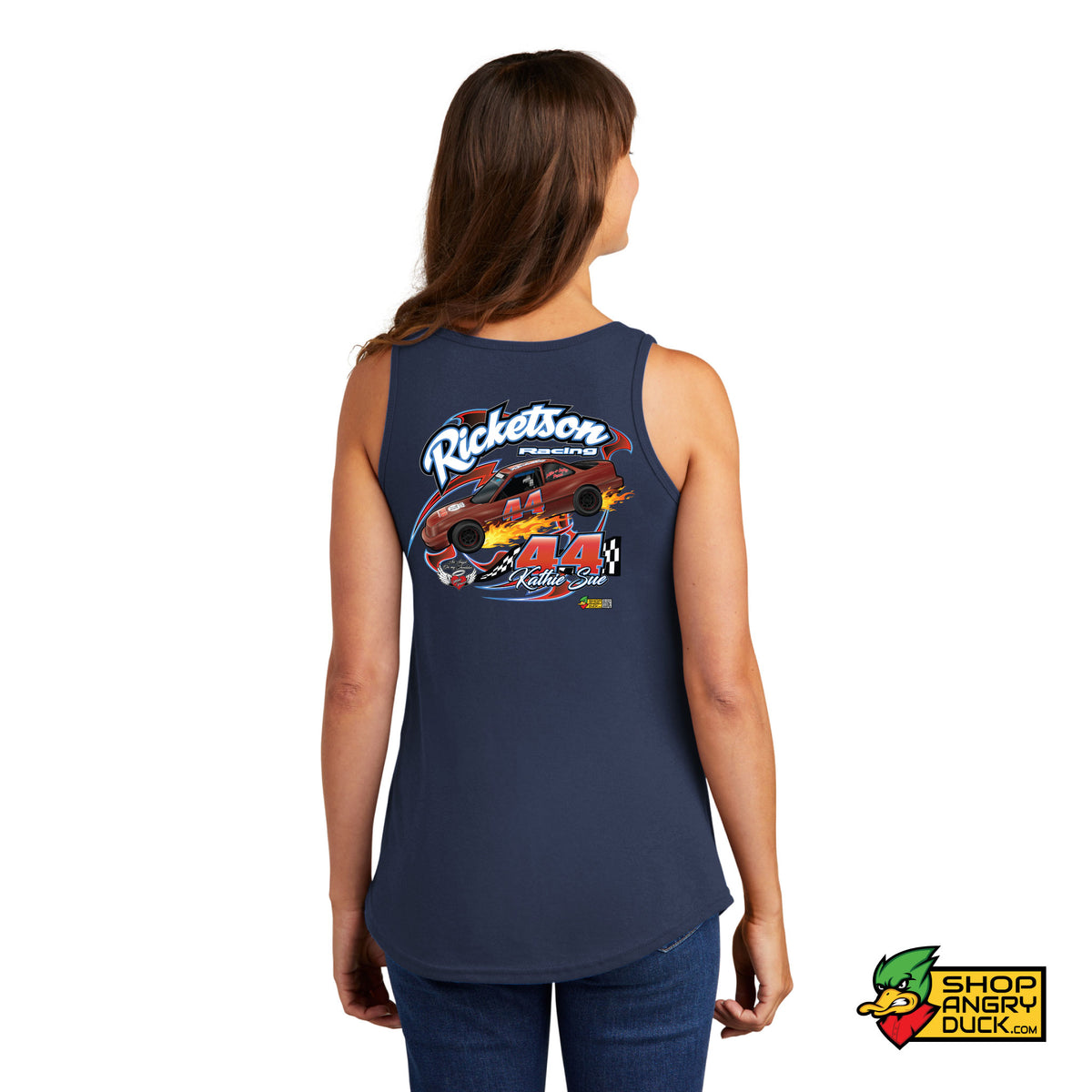 Ricketson Racing Ladies Tank – ShopAngryDuck.com