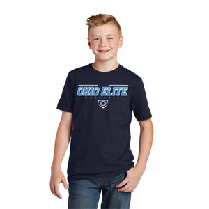 Ohio Elite Baseball Youth Block Logo T-Shirt