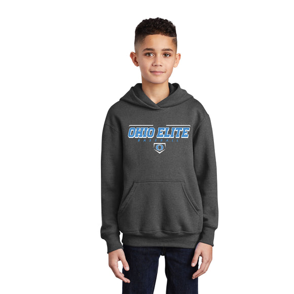 Ohio Elite Baseball Youth Block Logo Hoodie