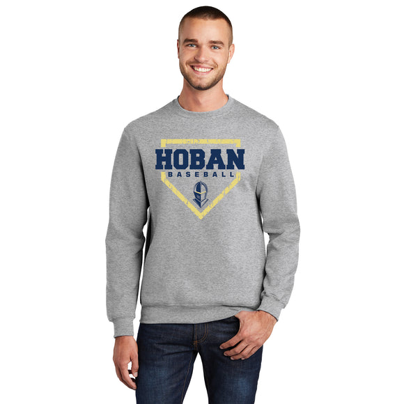 Hoban Baseball Home Plate Crew Sweatshirt