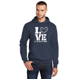 St. Hilary Love Volleyball Hoodie