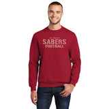 St. Hilary Sabers Football Crewneck Sweatshirt