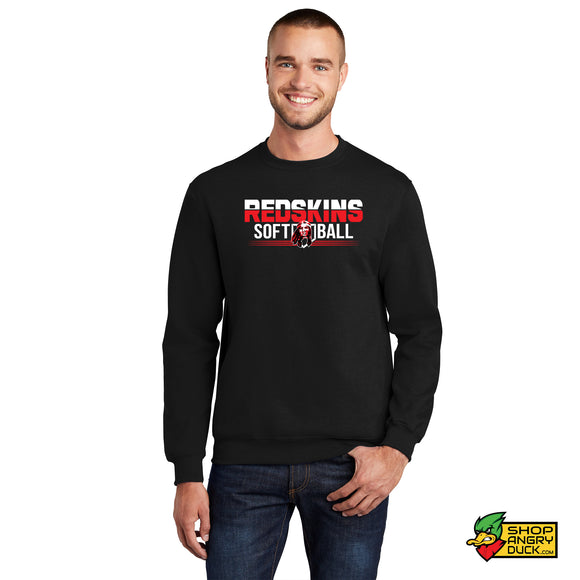 Arcadia Redskins Softball Crewneck Sweatshirt