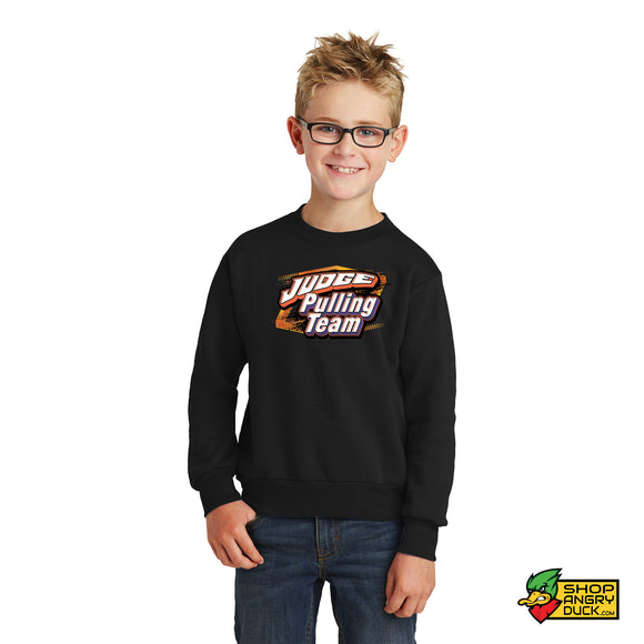 Judge Pulling Team Logo Youth Crewneck Sweatshirt