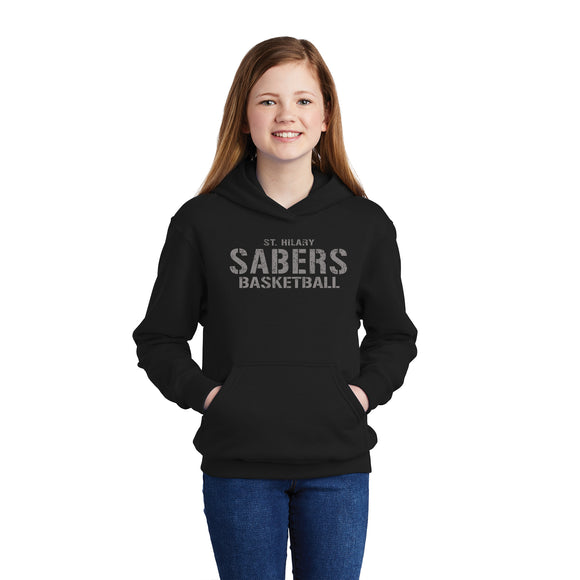 St. Hilary Sabers Basketball Youth Hoodie