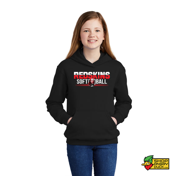 Arcadia Redskins Softball Youth Hoodie