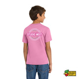 Studio West 2026 Left Chest Logo Youth T-Shirt