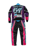 (ONE PIECE) Karting Suit - Adult/Kids Custom - Sublimated Cordura Fabric