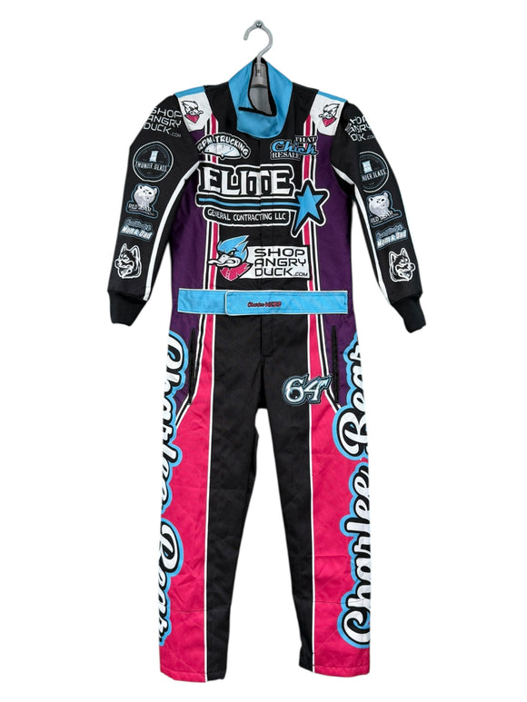 (ONE PIECE) Karting Suit - Adult/Kids Custom - Sublimated Cordura Fabric