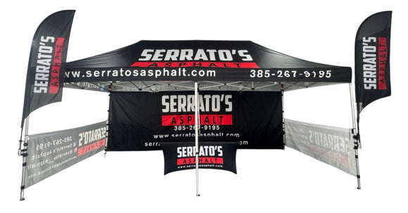 Pro 10x20 Single-Sided Tent Package
