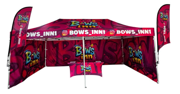 Elite 10x20 Double-Sided Tent Package