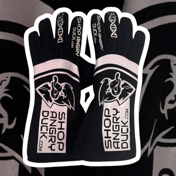 Two Color ShopAngryDuck.Com DNA Racing Gloves  —  SFI 3.3/20