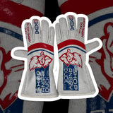 Two Color ShopAngryDuck.Com DNA Racing Gloves  —  SFI 3.3A/20