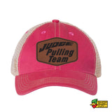 Judge Pulling Team Leather Patch Favorite Trucker Cap