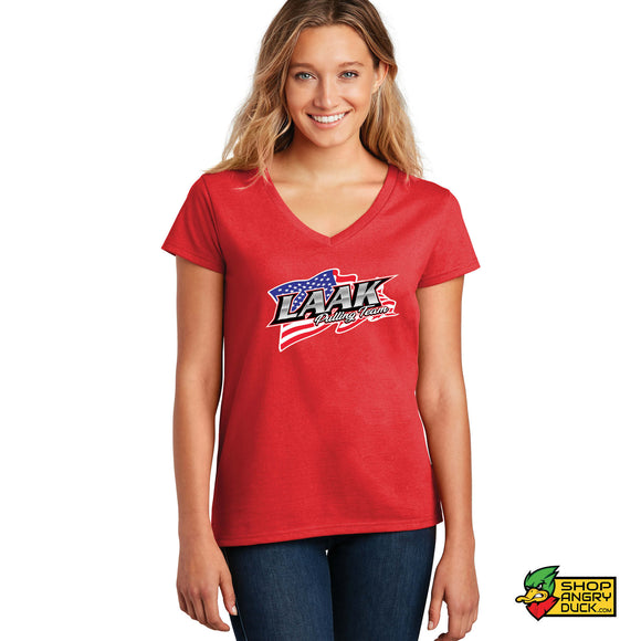 Daddy's Money Ladies V-Neck T-Shirt