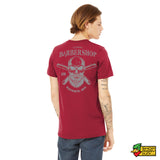 Classic Barbershop Skull T-Shirt