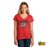 Our Lady of the Elms Volleyball Ladies V-Neck T-shirt