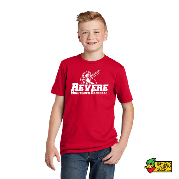 Revere Baseball Minutemen Logo Youth T-shirt