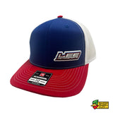 Lee Motorsports PVC Emblem Snapback Hat