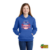 Revere Softball Mascot Logo Youth Hoodie