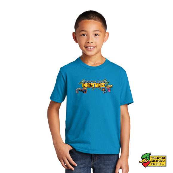 Spending Their Inheritance Illustrated Youth T-Shirt