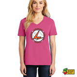 Lyndhurst Dads Club Travel Ladies V-Neck T-Shirt