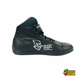 Black & White ShopAngryDuck.com SFI 3.3/5 Race Shoe