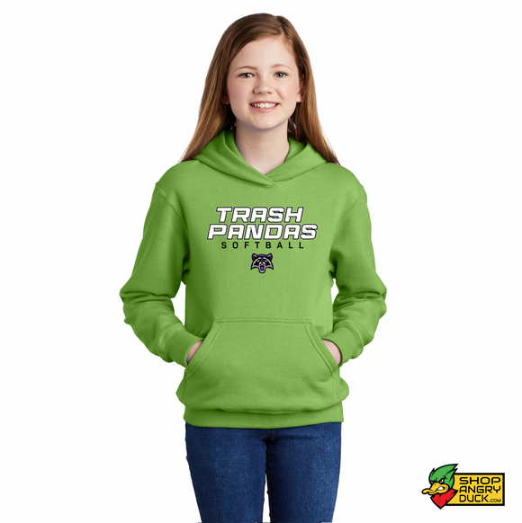 Trash Pandas Softball Youth Hoodie