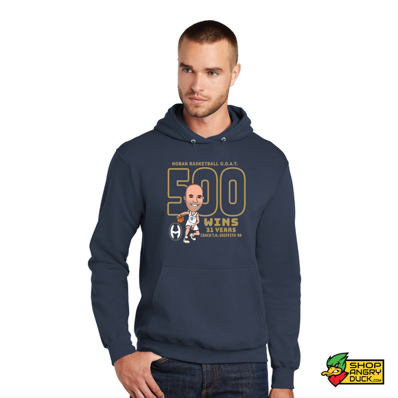 Hoban Basketball 500 Wins Hoodie