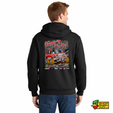 Runnin In The Red Thermal Lined Full-Zip Hoodie