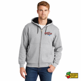 Runnin In The Red Thermal Lined Full-Zip Hoodie