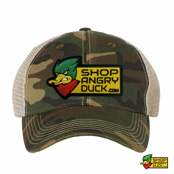 ShopAngryDuck.com PVC patch Trucker Hat