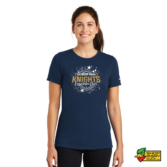 Hoban Cheer State Runners-Up GLITTER Nike Ladies Cotton/Poly T-Shirt