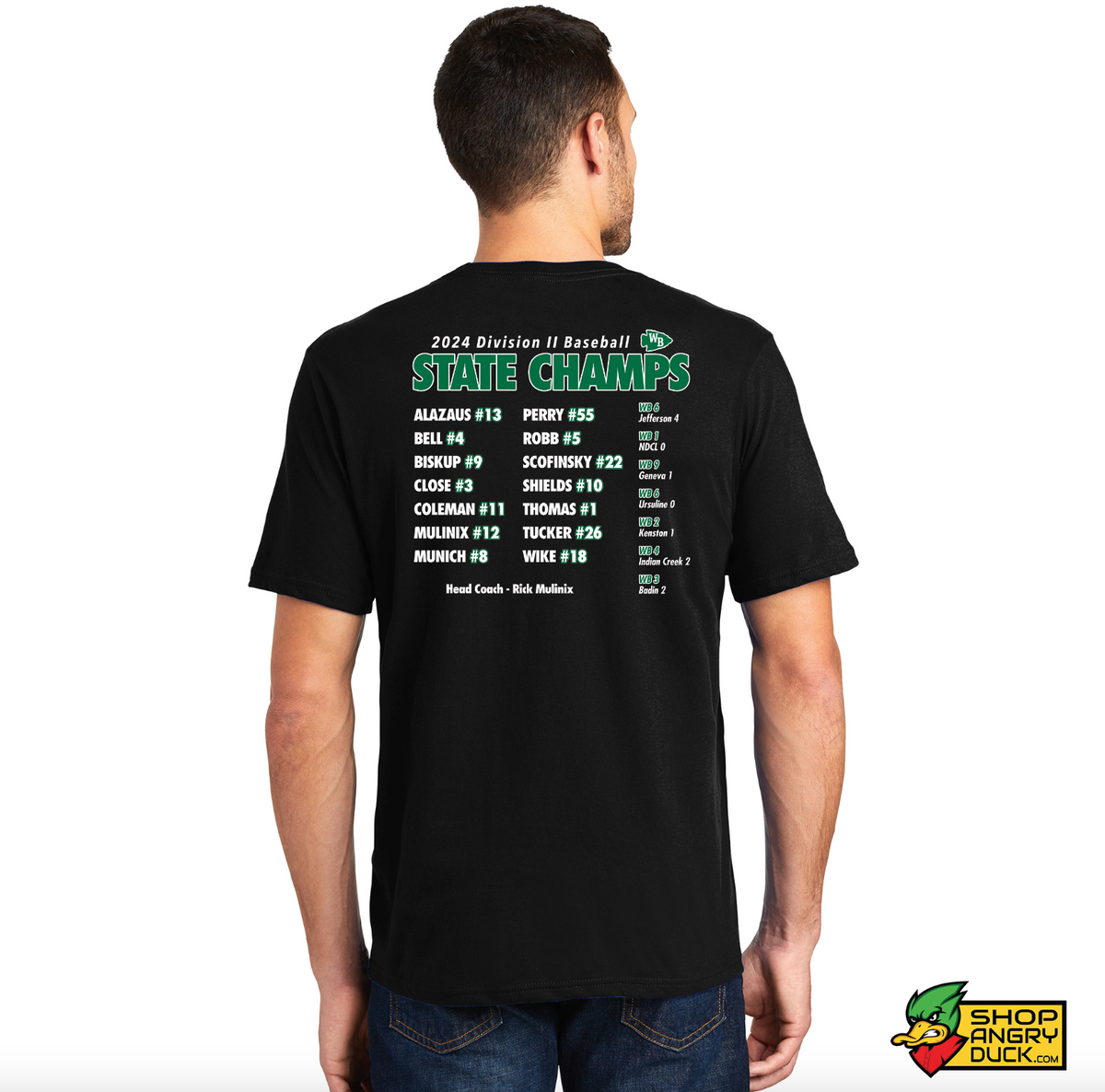 WB State Champ Baseball T-Shirt – ShopAngryDuck.com