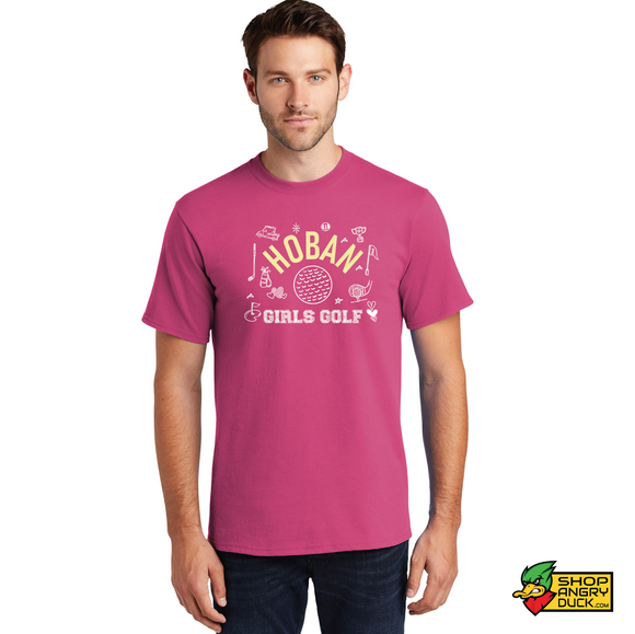 Hoban Girls Golf Sketch T-Shirt