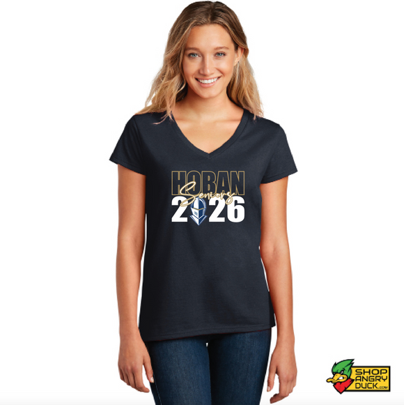 Hoban 2025 Senior Class Ladies V-Neck T-Shirt