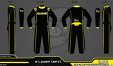 ShopAngryDuck.com Stone Motorsports Firesuit, Gloves and Shoe PACKAGE