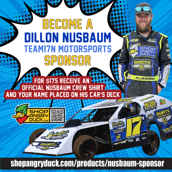 Dillon Nusbaum Team17N Motorsports Become A Sponsor Program