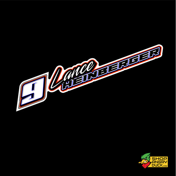 Lance Heinberger Racing Sticker