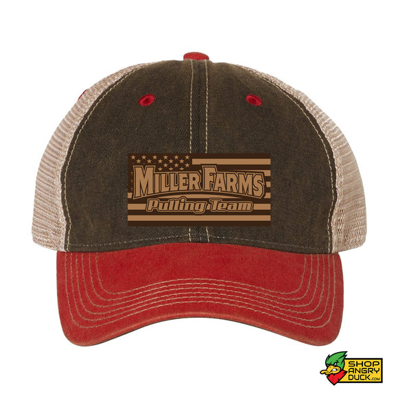 Miller Farm Pulling Snapback Trucker Cap