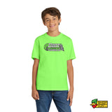 Dirt Track World - Green Logo Youth T-Shirt