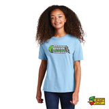 Dirt Track World - Green Logo Youth T-Shirt