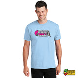 Dirt Track World - Pink Logo T-Shirt