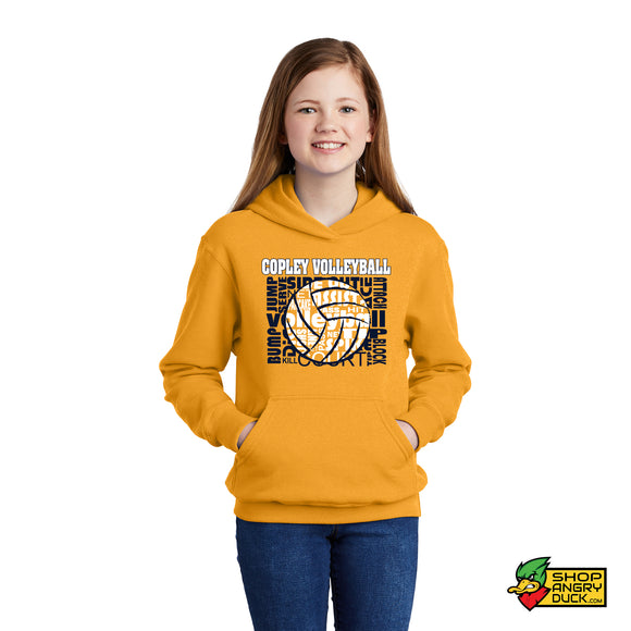 Copley Volleyball Youth Hoodie 1