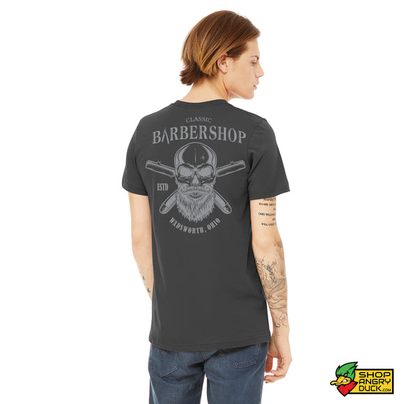 Classic Barbershop Skull T-Shirt