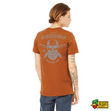Classic Barbershop Skull T-Shirt