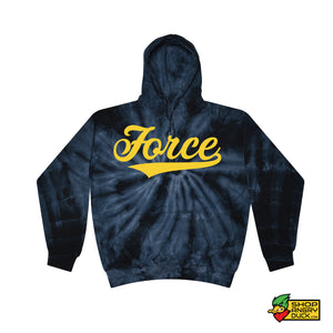 Tallmadge Force Script Logo Tie-Dye Hoodie
