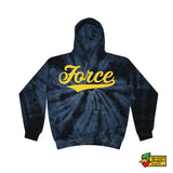 Force Script Logo Tie-Dye Hoodie